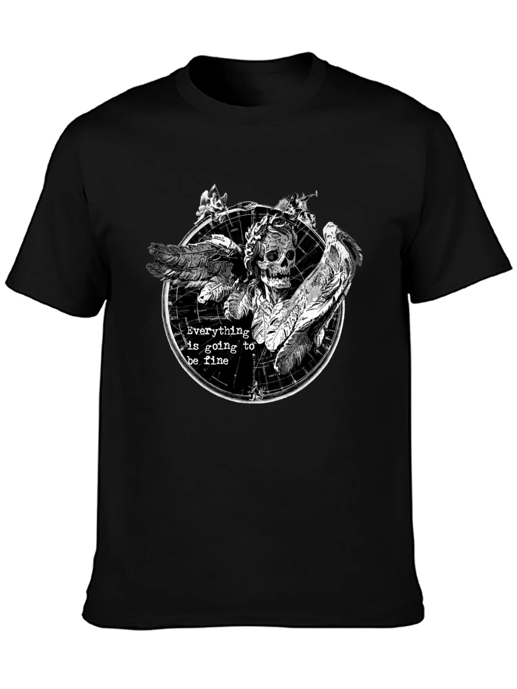 Everything Is Going To Be Fine Graphic Tee product image 3