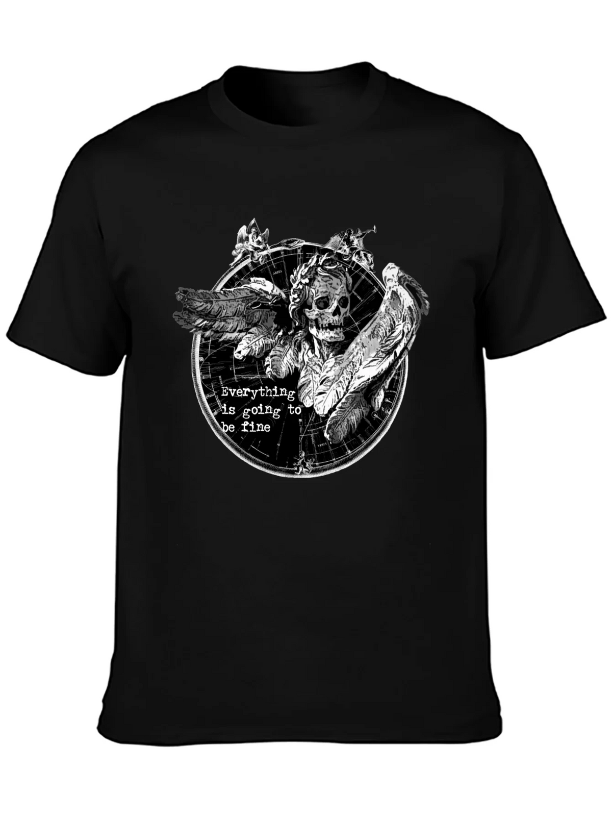 Everything Is Going To Be Fine Graphic Tee product image 3