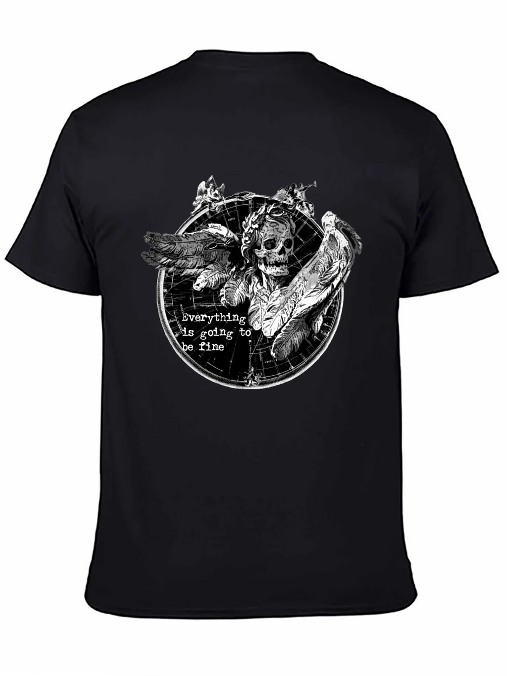Everything Is Going To Be Fine Graphic Tee product image 4