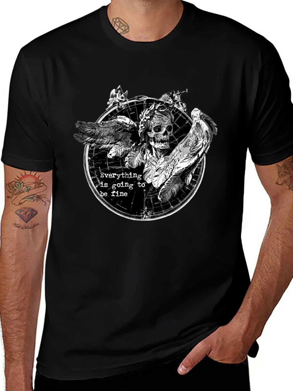 Everything Is Going To Be Fine Graphic Tee product image 1