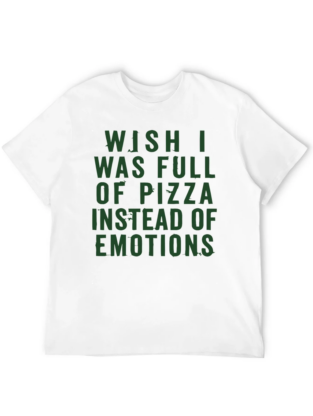 Pizza & Emotions Graphic Tee - Funny Statement T-Shirt product image 11