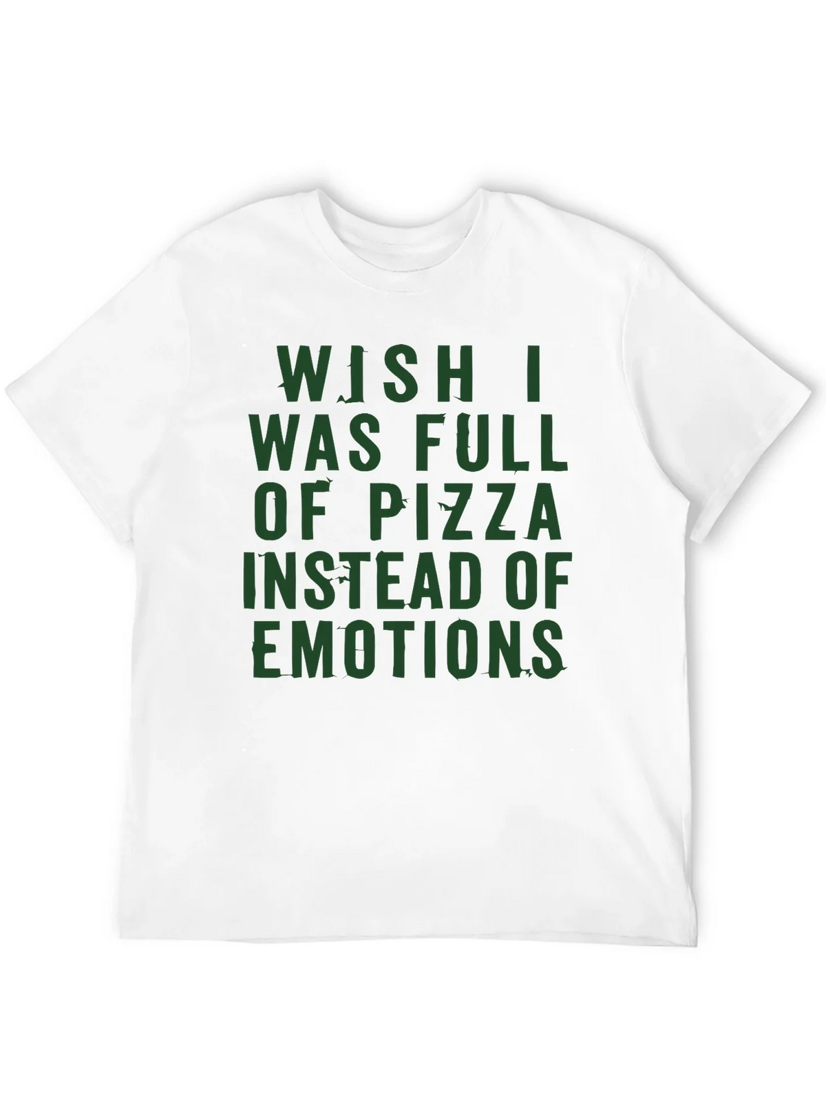 Pizza & Emotions Graphic Tee - Funny Statement T-Shirt product image 11