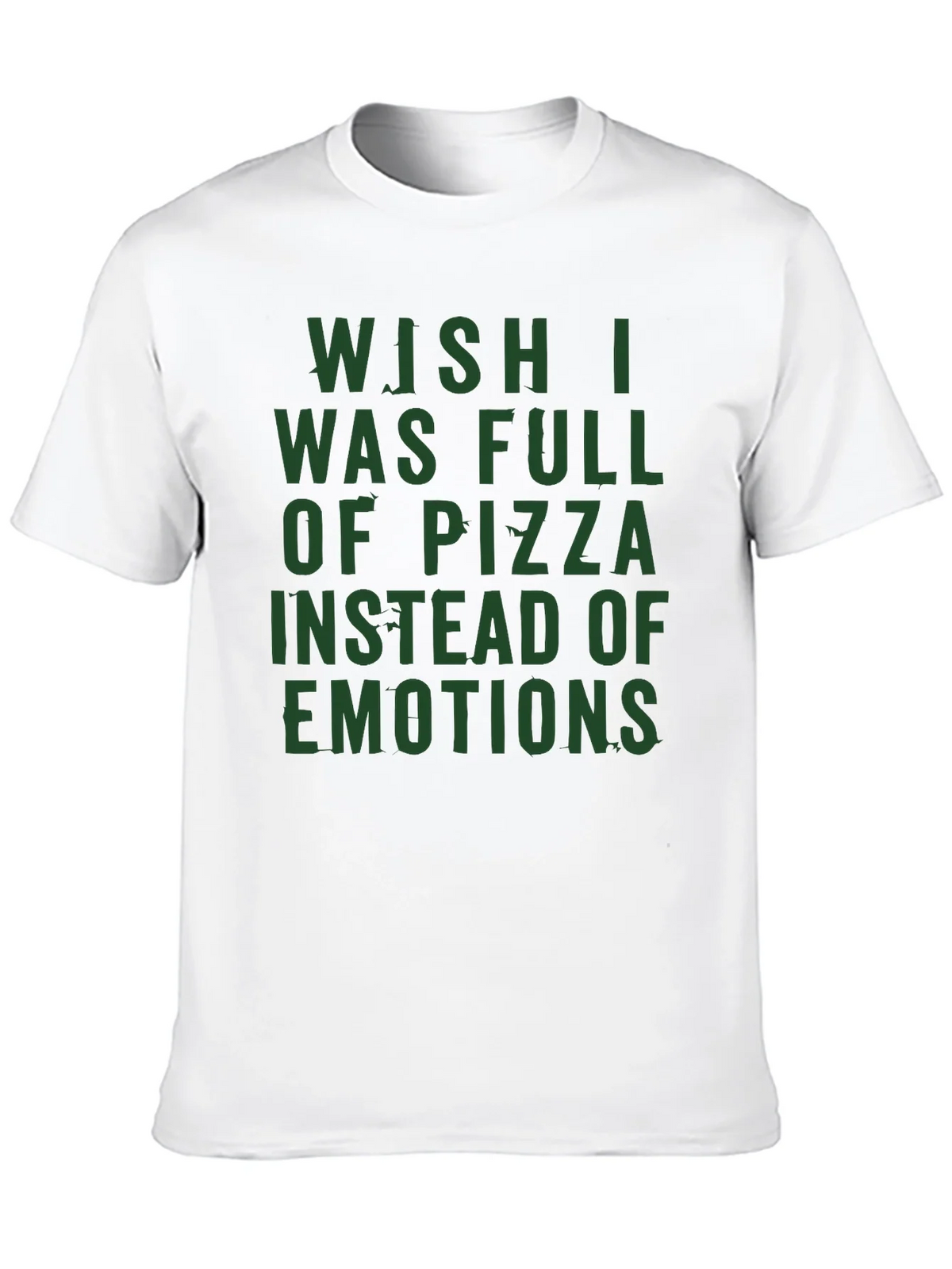 Pizza & Emotions Graphic Tee - Funny Statement T-Shirt product image 9