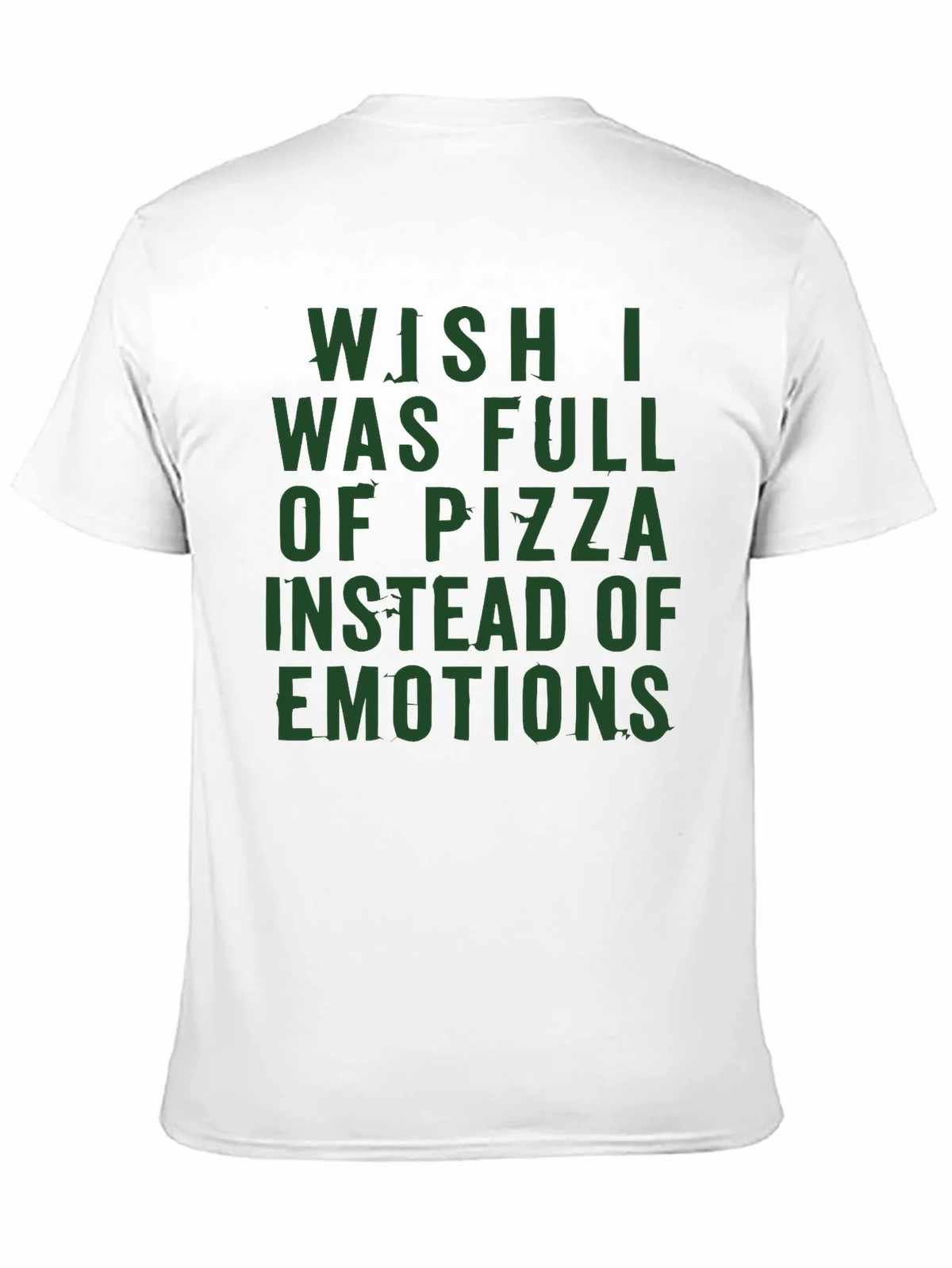 Pizza & Emotions Graphic Tee - Funny Statement T-Shirt product image 10