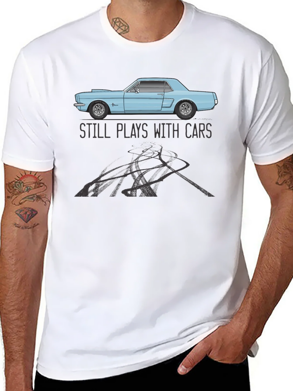 Still Plays With Cars T-Shirt product image 7