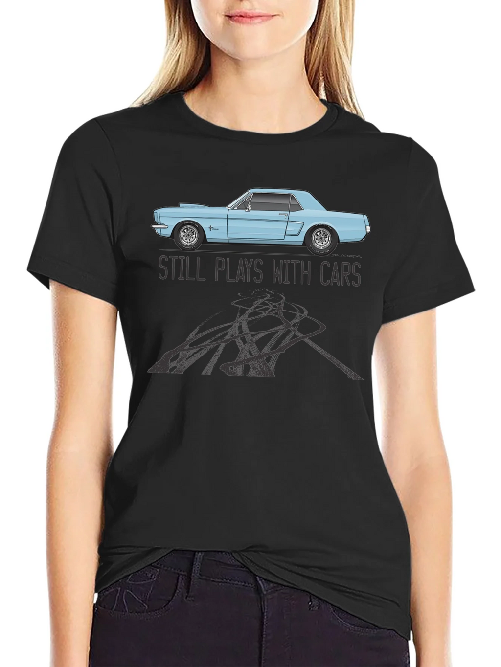 Still Plays With Cars T-Shirt product image 2
