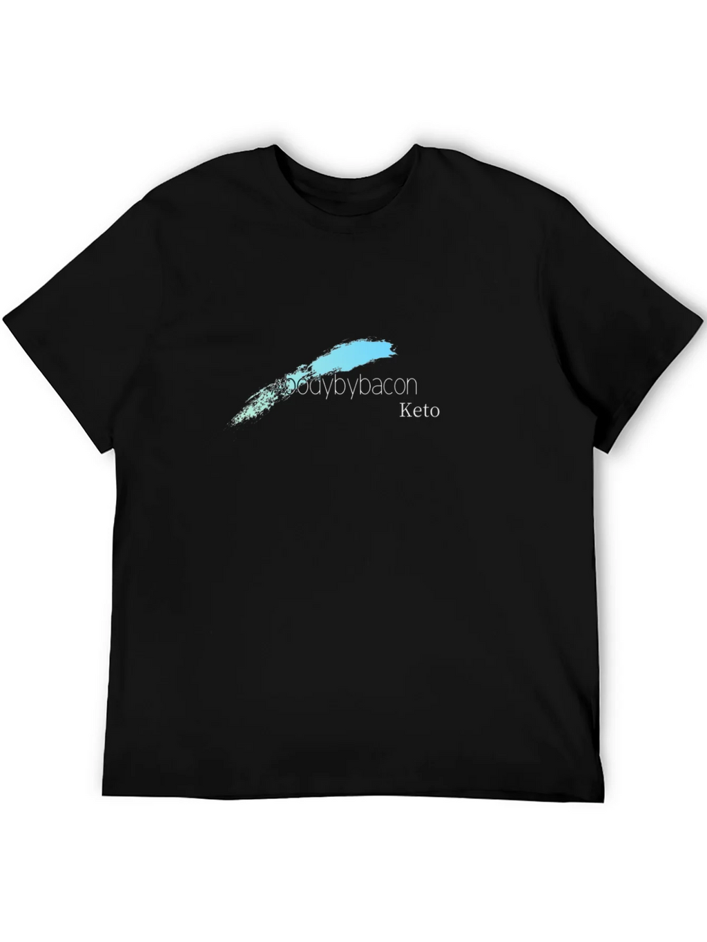 Bodybybacon Keto Black T-Shirt product image 1