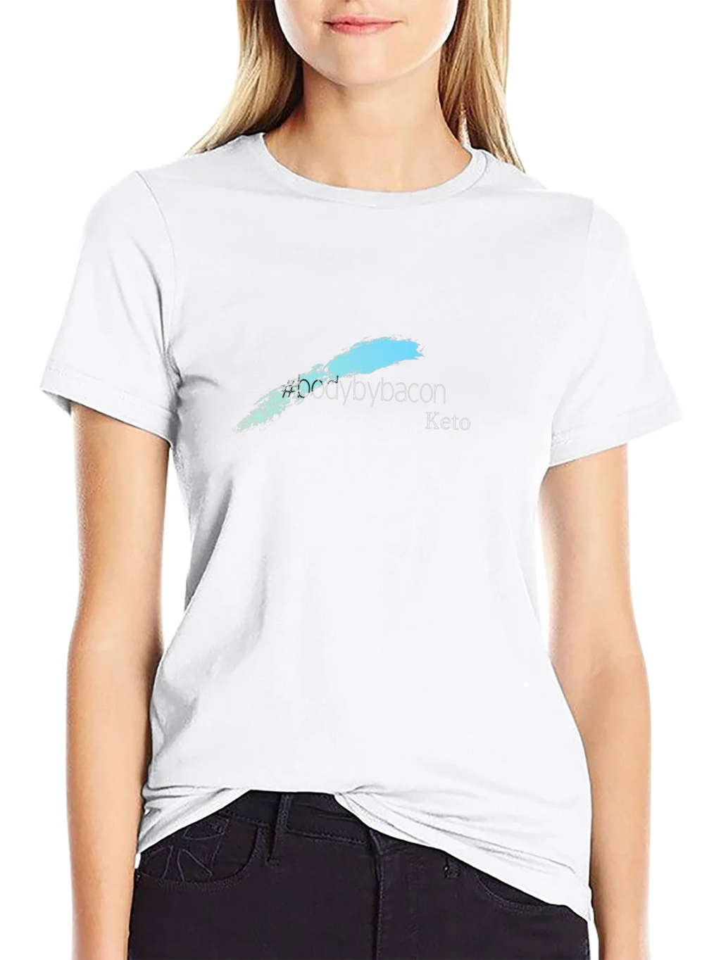 Bodybybacon Keto Black T-Shirt product image 3
