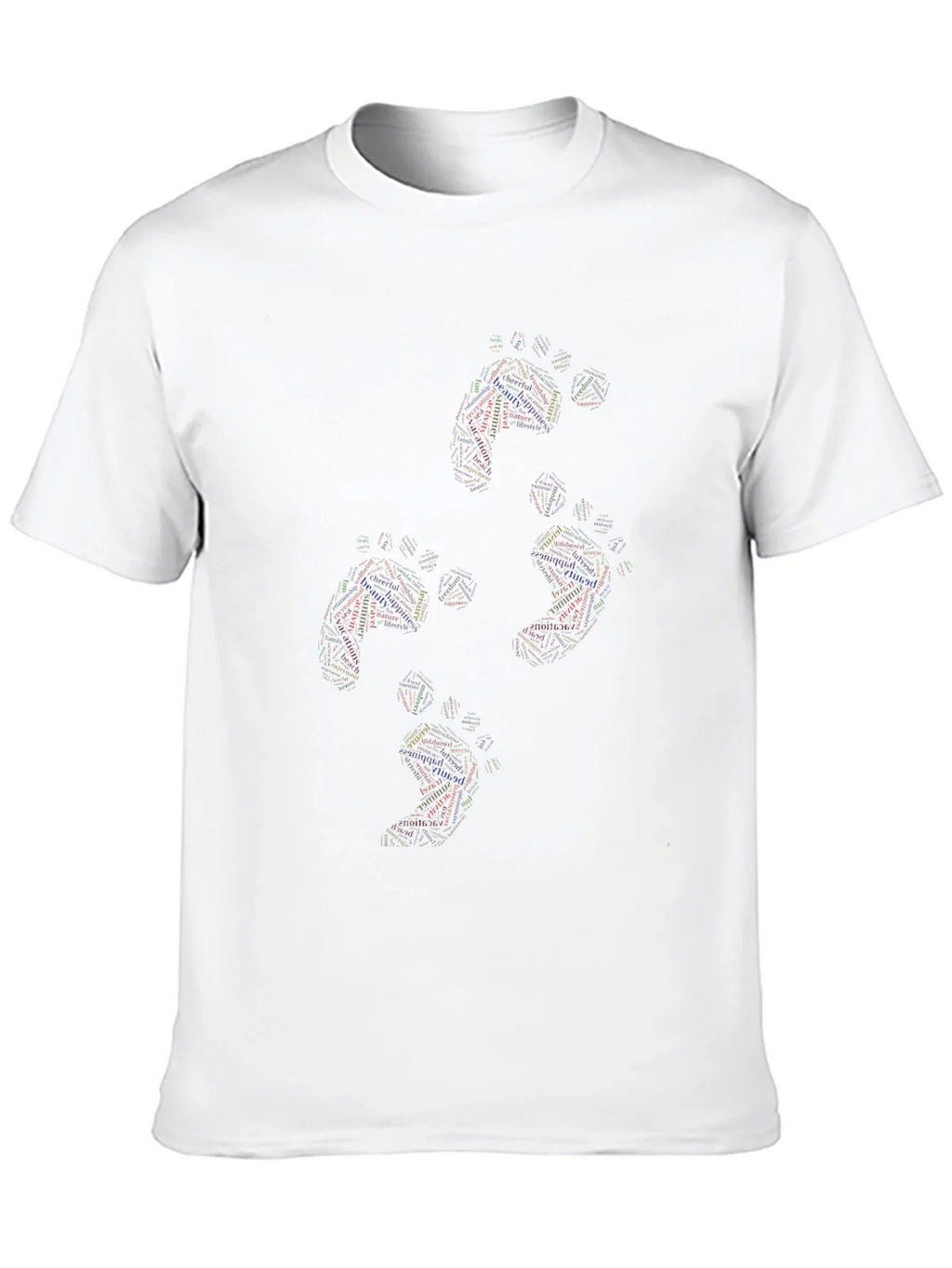 Abstract Geometry Black T-Shirt product image 8