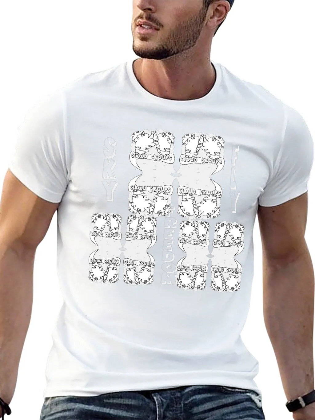 Sky Fly Freedom Graphic Tee - Cloud Group Design product image 11