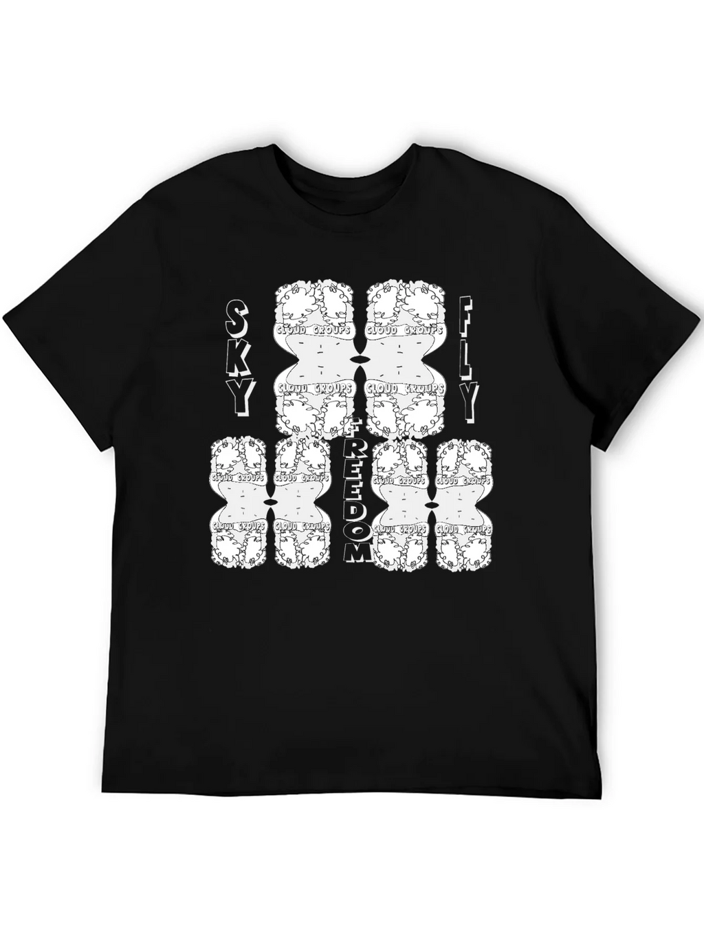 Sky Fly Freedom Graphic Tee - Cloud Group Design product image 4