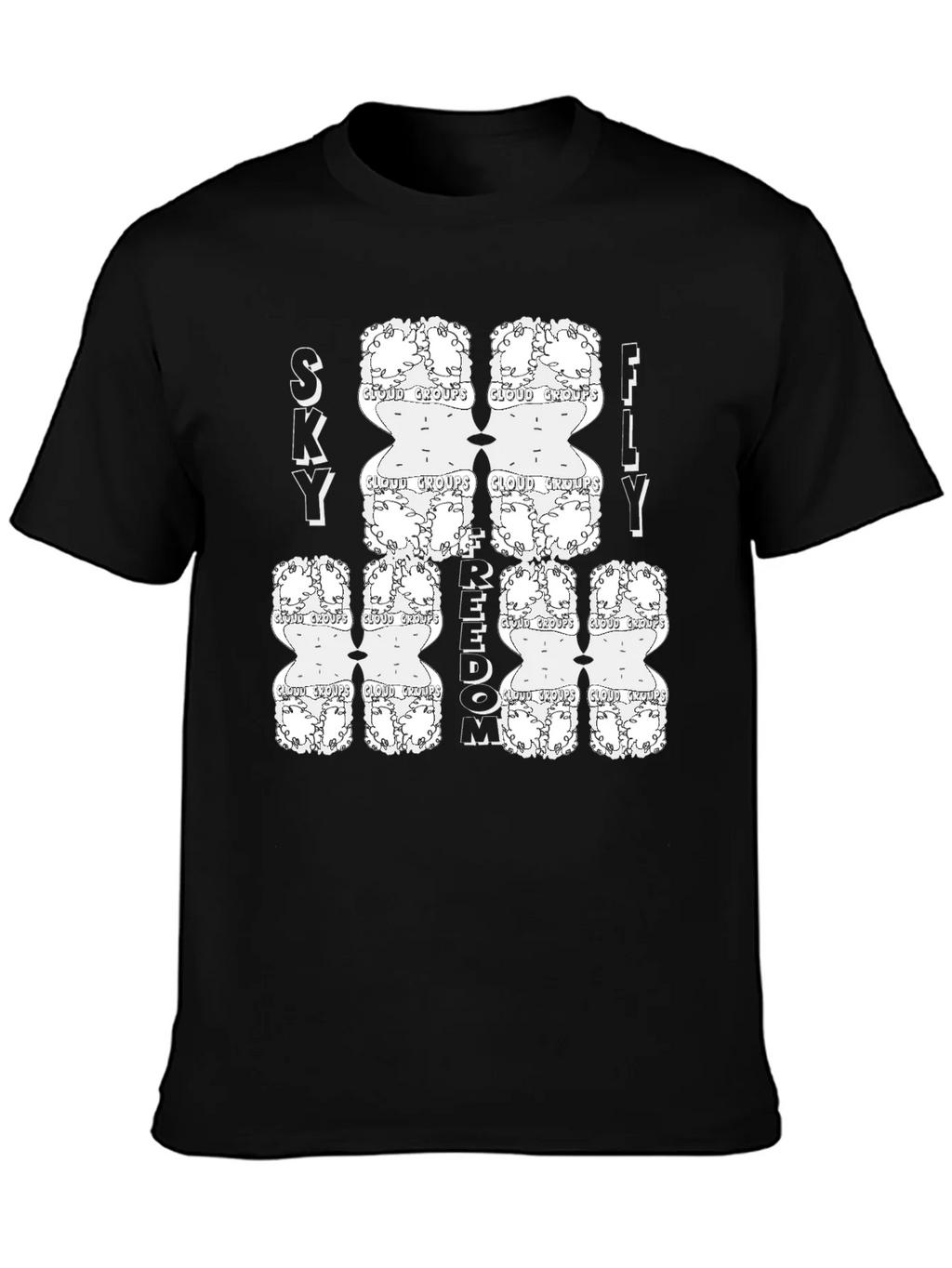 Sky Fly Freedom Graphic Tee - Cloud Group Design product image 2