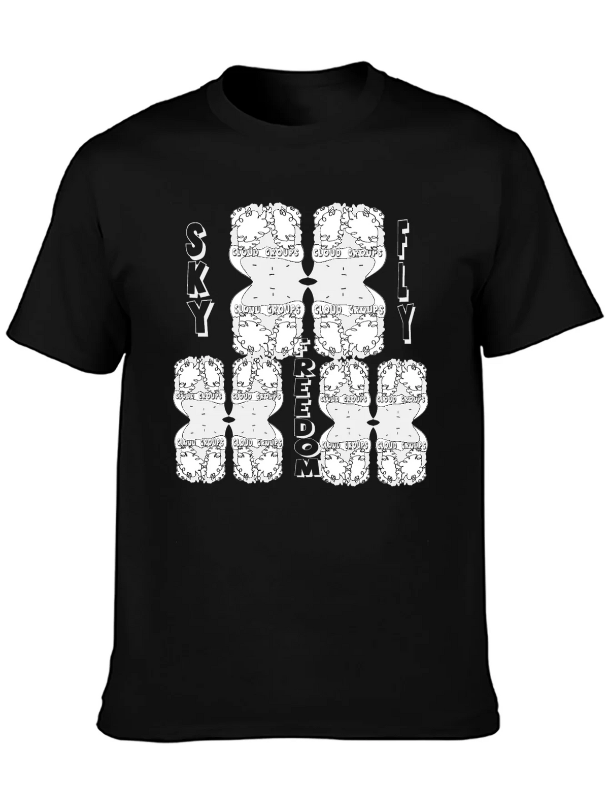 Sky Fly Freedom Graphic Tee - Cloud Group Design product image 2