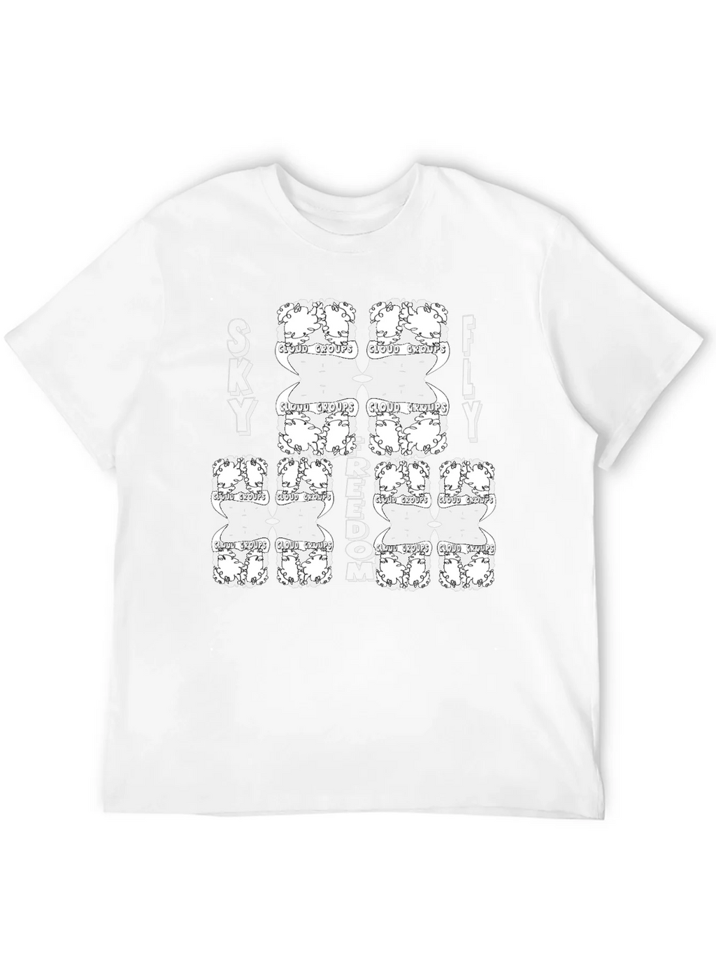 Sky Fly Freedom Graphic Tee - Cloud Group Design product image 10