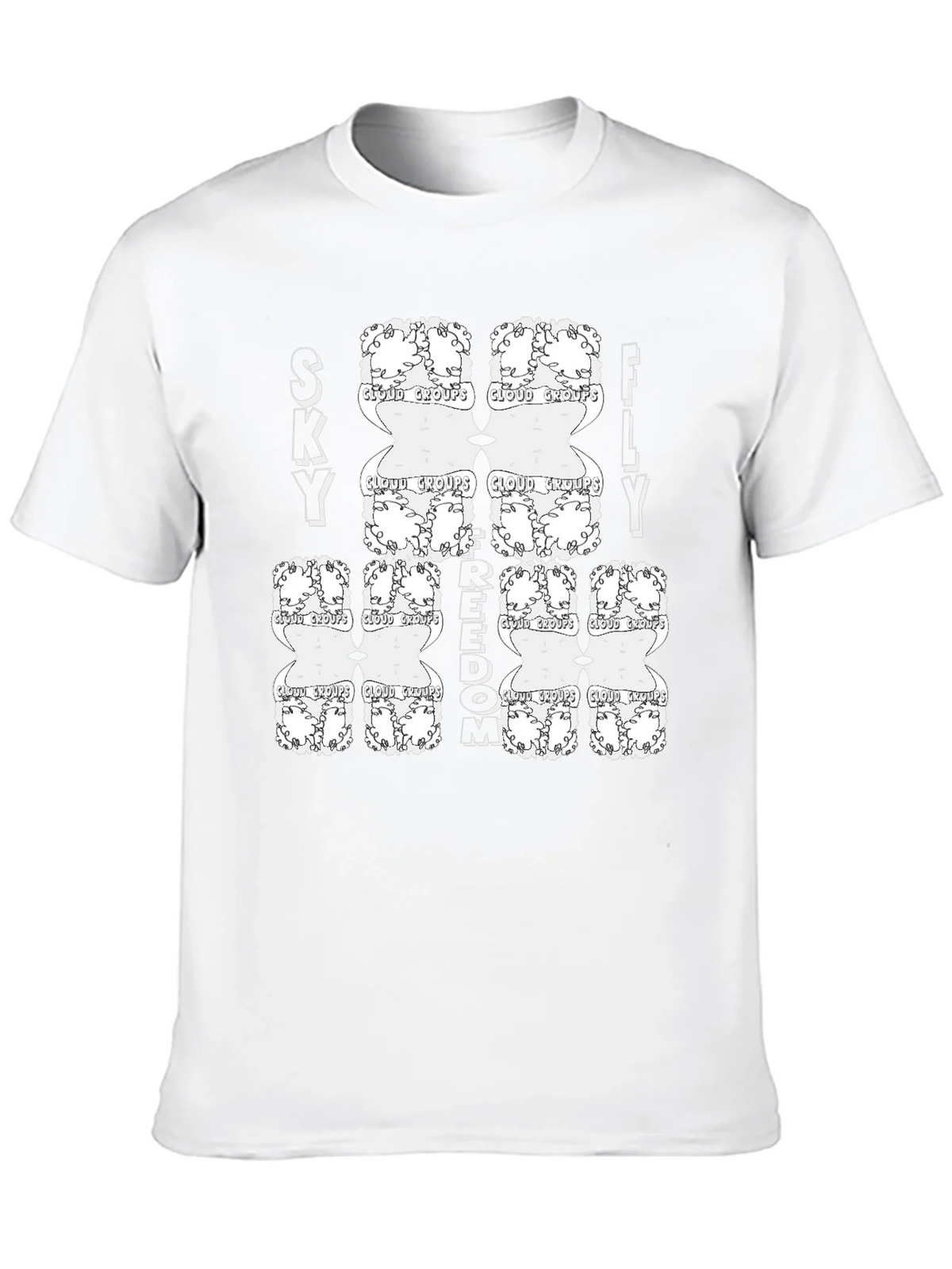 Sky Fly Freedom Graphic Tee - Cloud Group Design product image 8