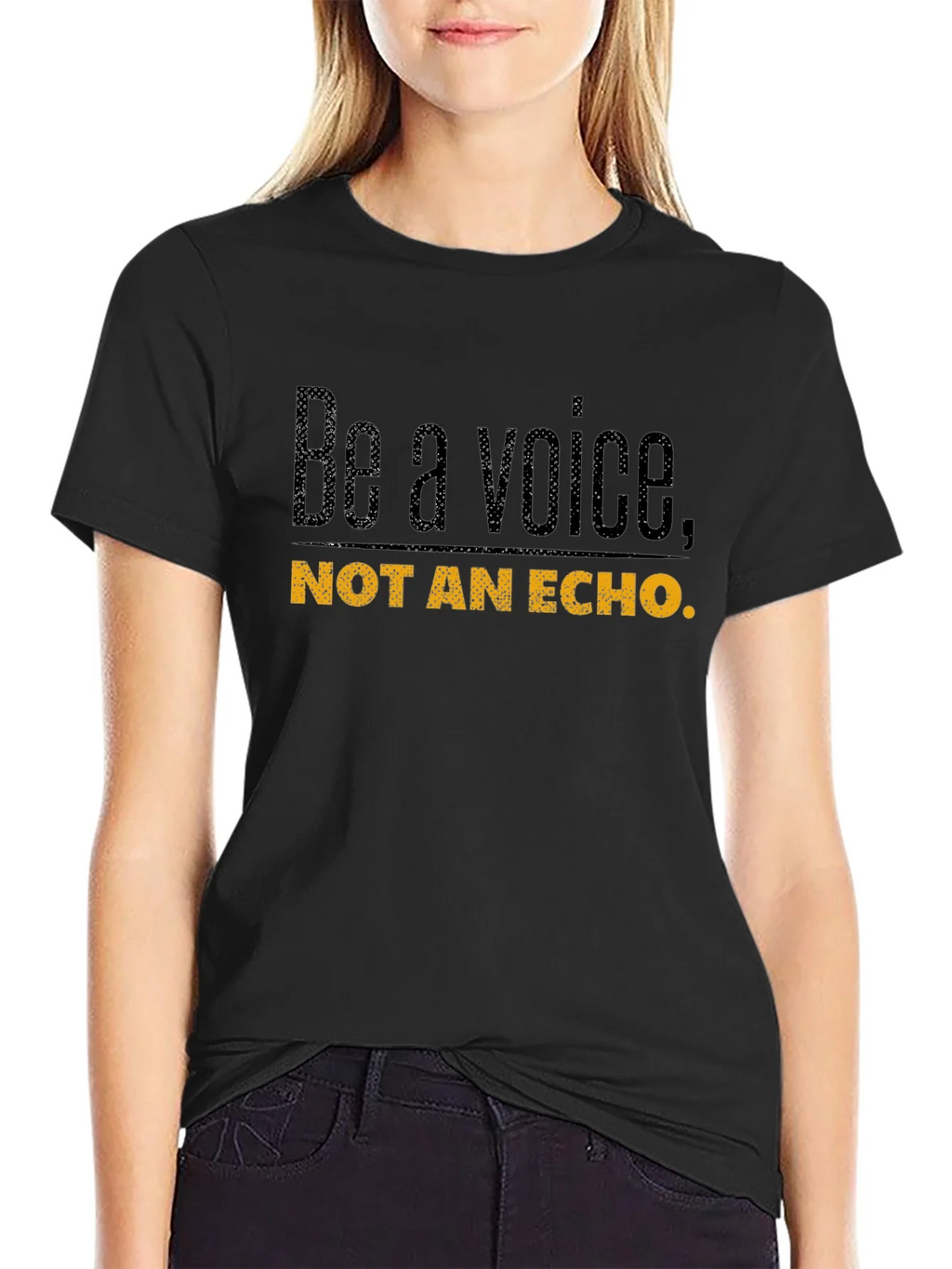 Be A Voice Tee - Motivational Graphic T-Shirt product image 2
