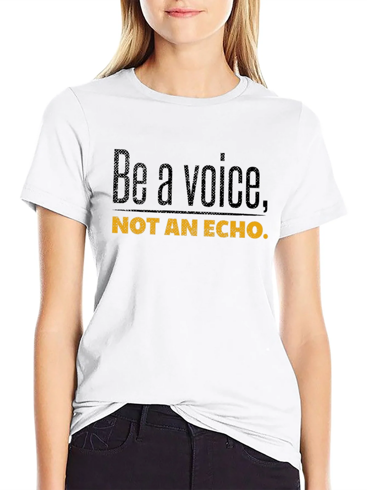 Be A Voice Tee - Motivational Graphic T-Shirt product image 8