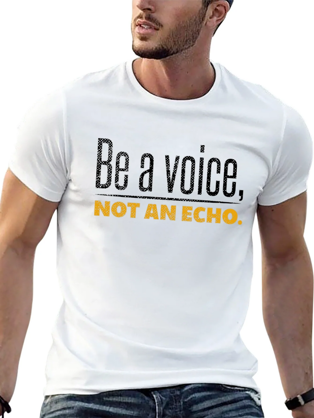 Be A Voice Tee - Motivational Graphic T-Shirt product image 12