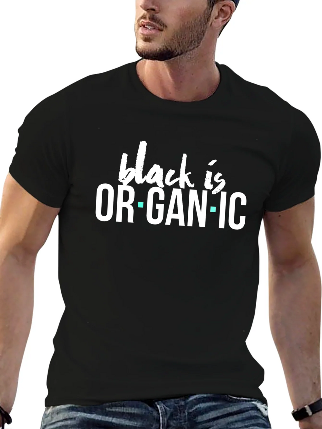 Black is Organic Graphic Tee product image 6