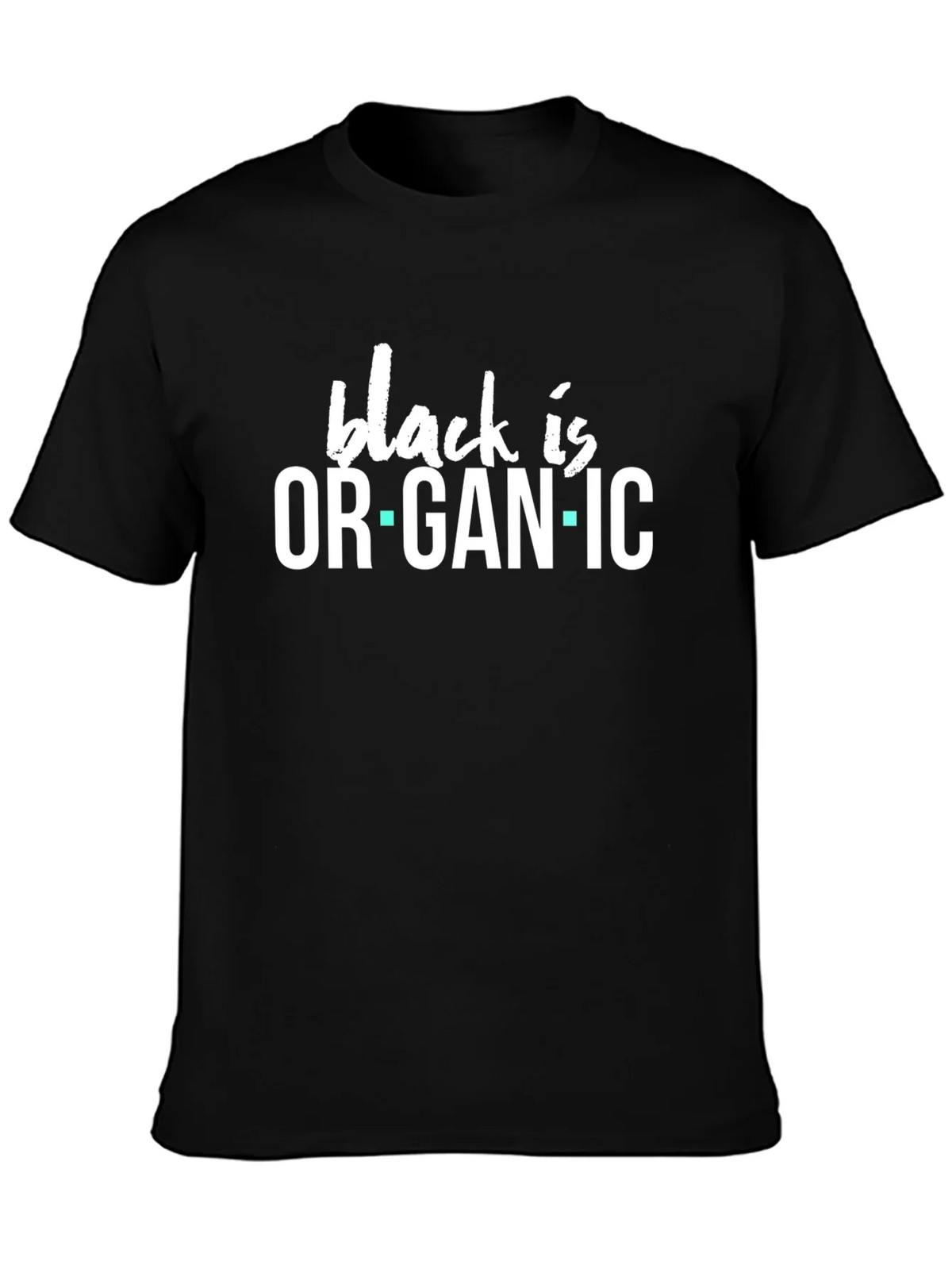 Black is Organic Graphic Tee product image 3