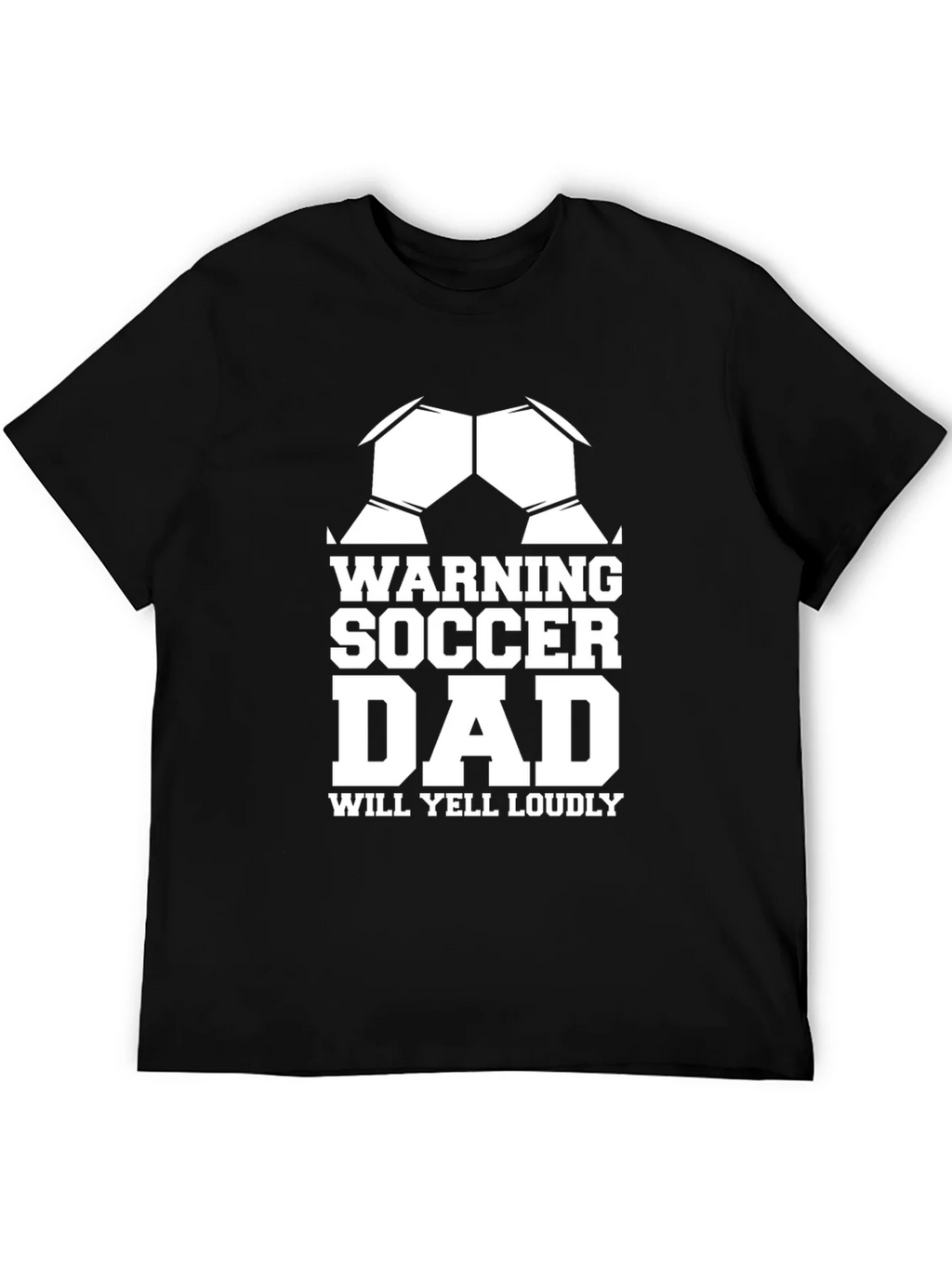 Warning Soccer Dad Graphic T-Shirt product image 5