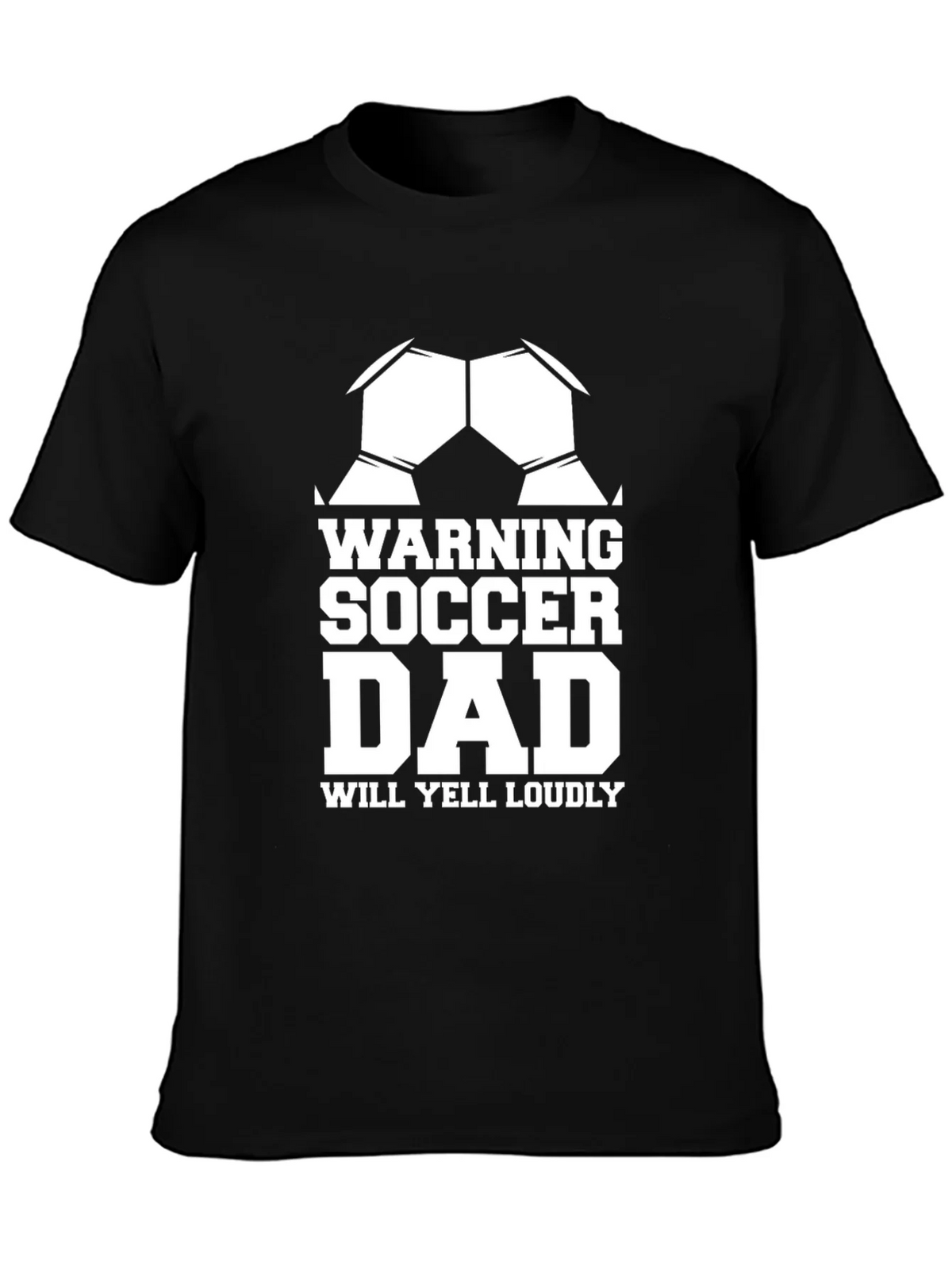 Warning Soccer Dad Graphic T-Shirt product image 3