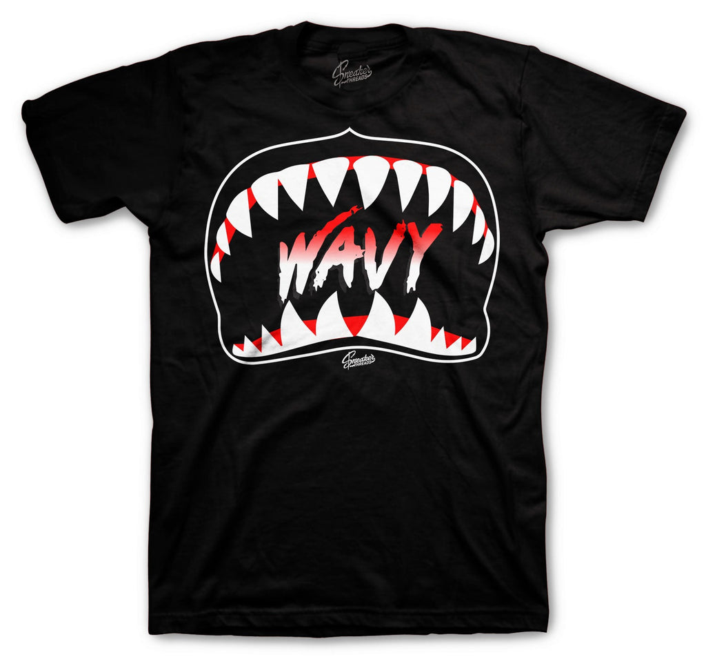Retro 5 Raging Bull Wavy Shirt