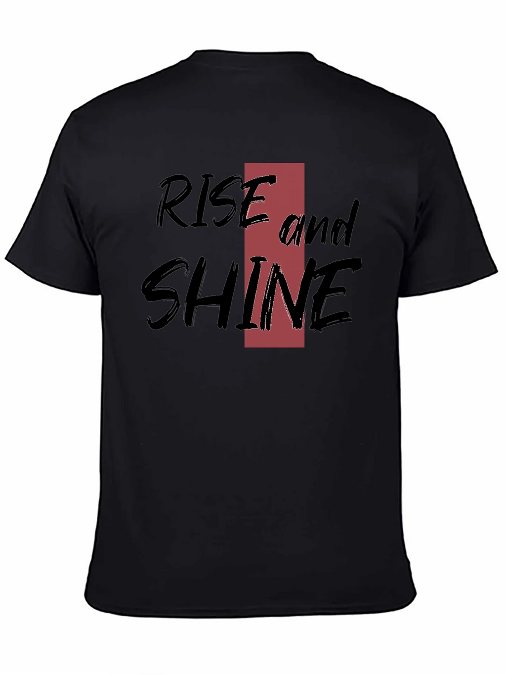 Rise and Shine Black Graphic Tee product image 4