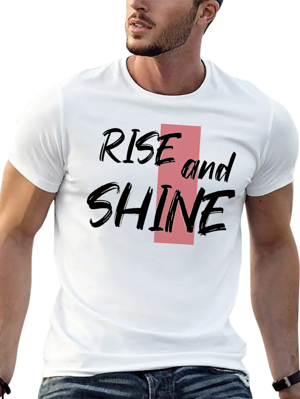 Rise and Shine Black Graphic Tee product image 12