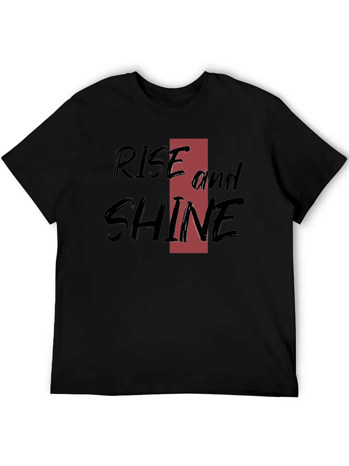 Rise and Shine Black Graphic Tee product image 5