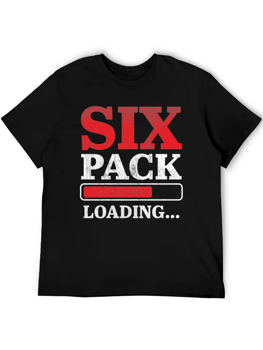 Six Pack Loading T-Shirt - Funny Workout Gym Tee product image 4