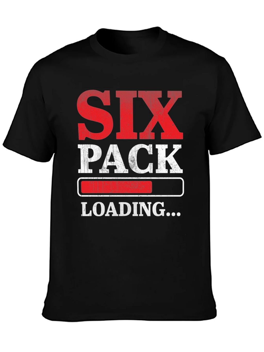 Six Pack Loading T-Shirt - Funny Workout Gym Tee product image 2