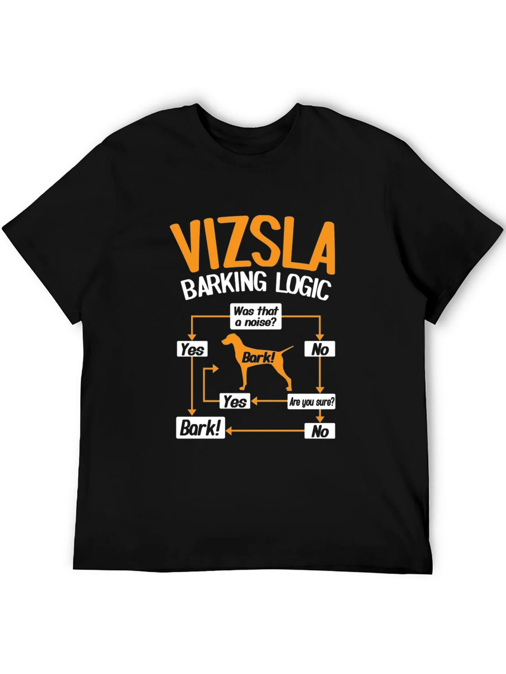 Vizsla Barking Logic T-Shirt - Dog Lover Tee product image 5