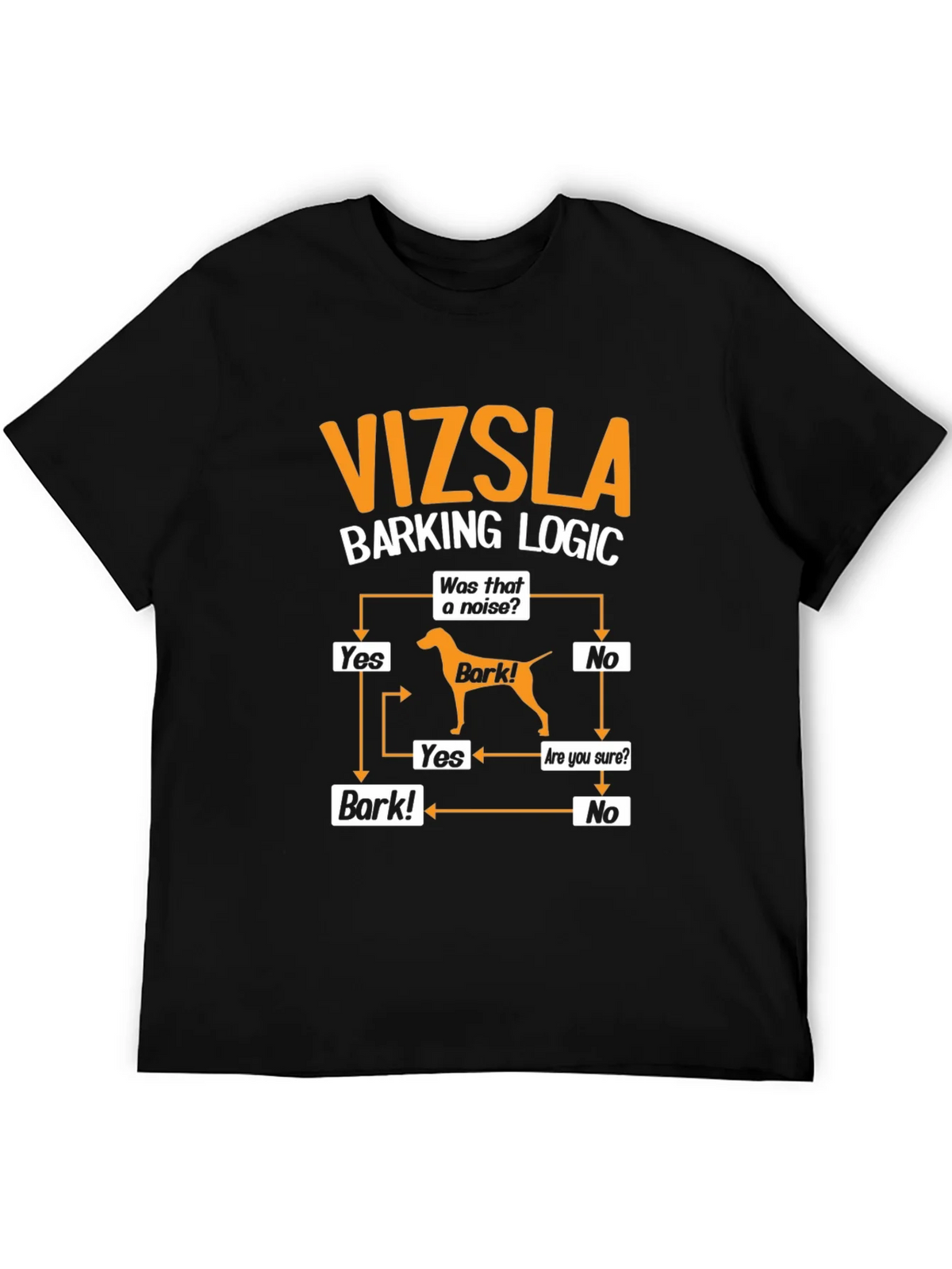 Vizsla Barking Logic T-Shirt - Dog Lover Tee product image 5