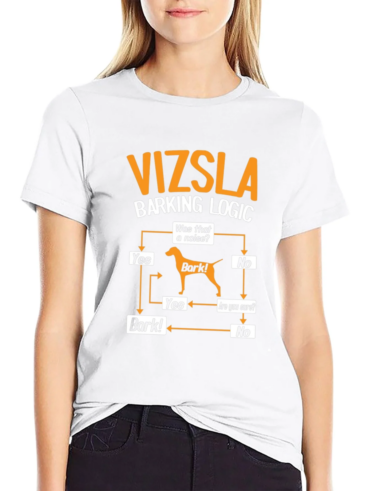 Vizsla Barking Logic T-Shirt - Dog Lover Tee product image 8