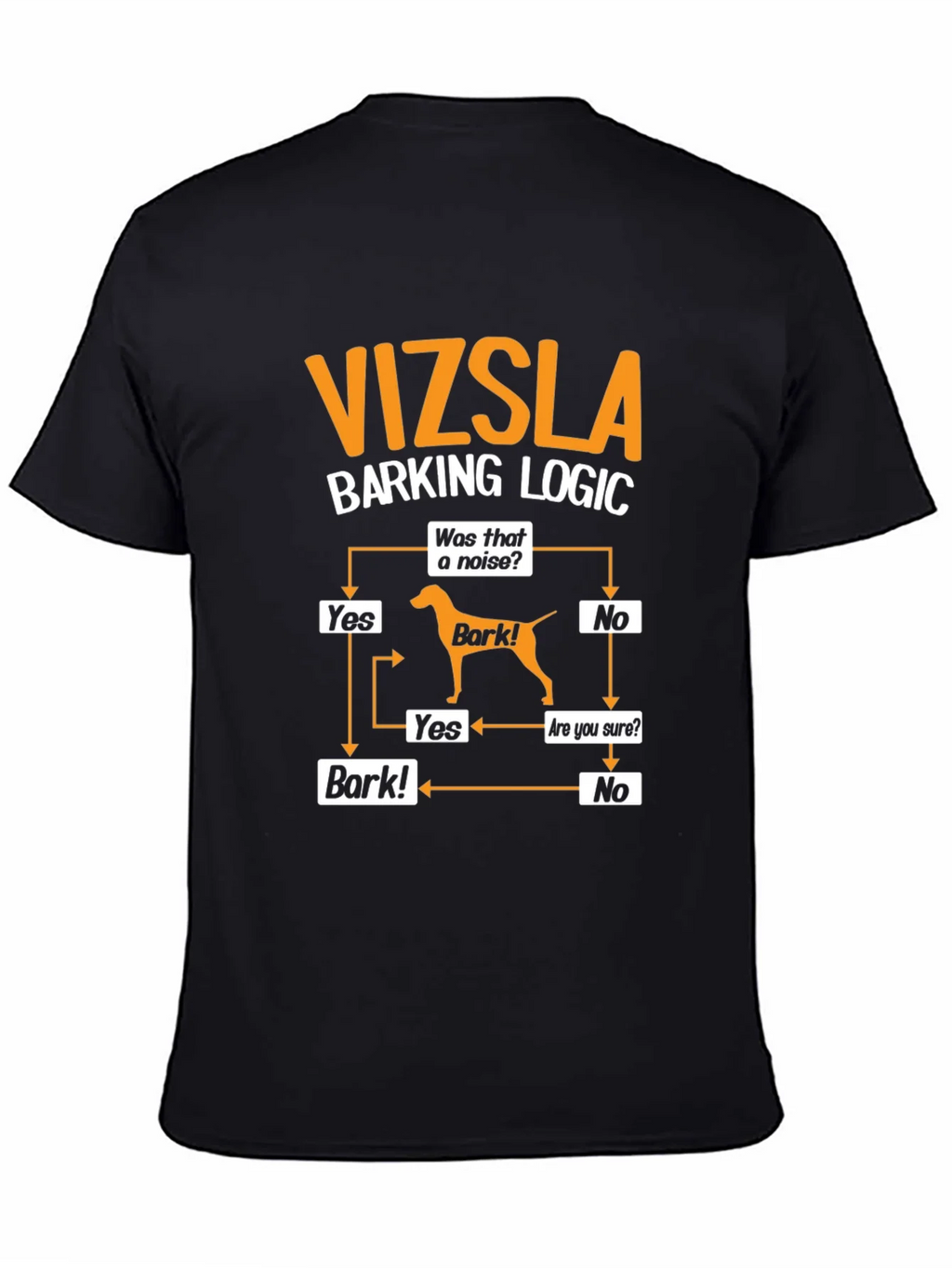 Vizsla Barking Logic T-Shirt - Dog Lover Tee product image 4