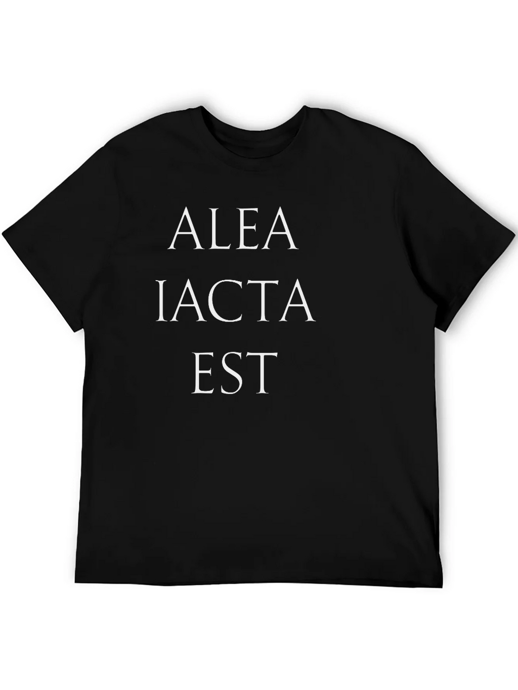 Alea Iacta Est Black T-Shirt product image 2