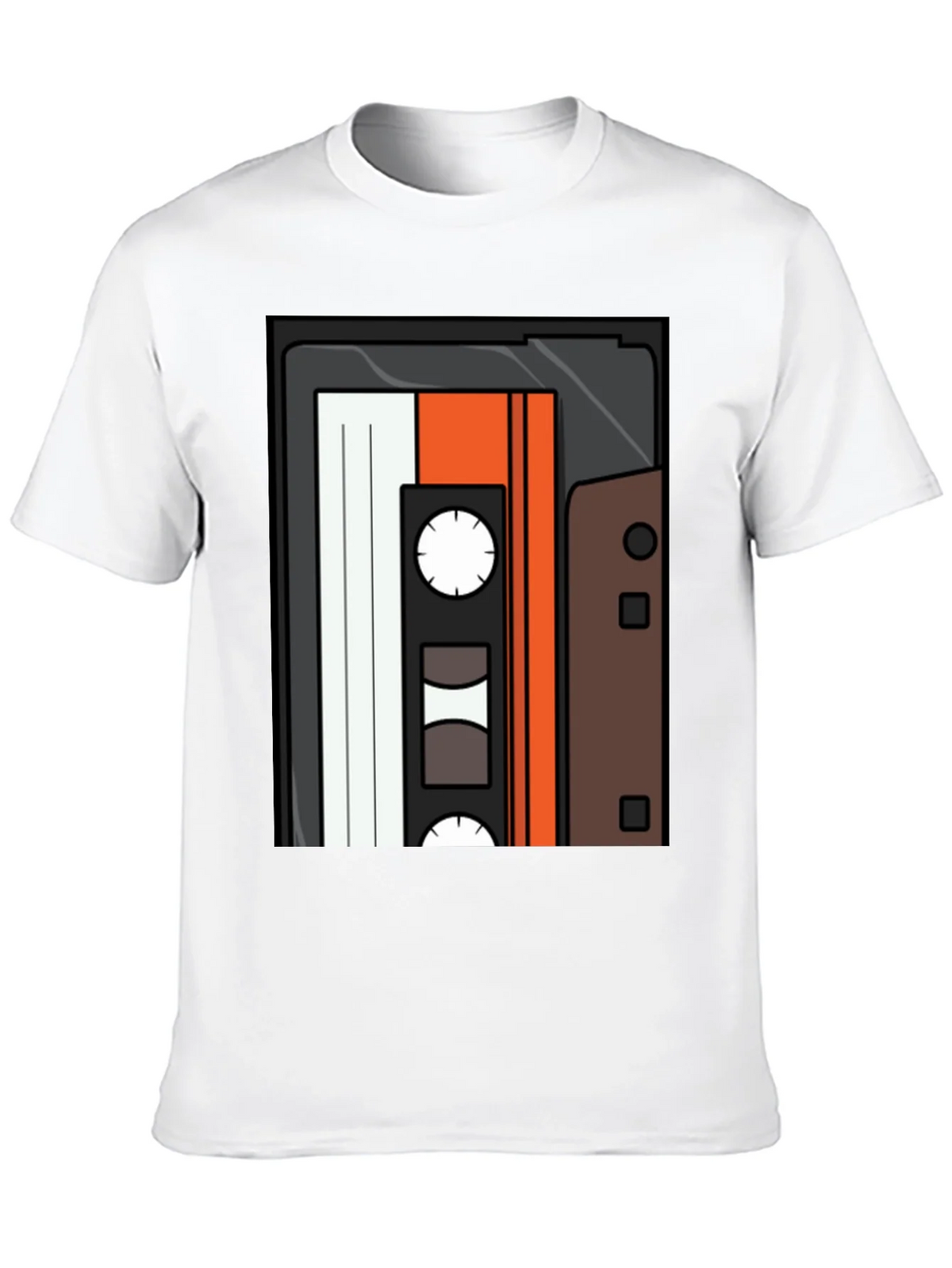 Retro Mixtape Graphic Tee - Classic Cassette T-Shirt product image 8