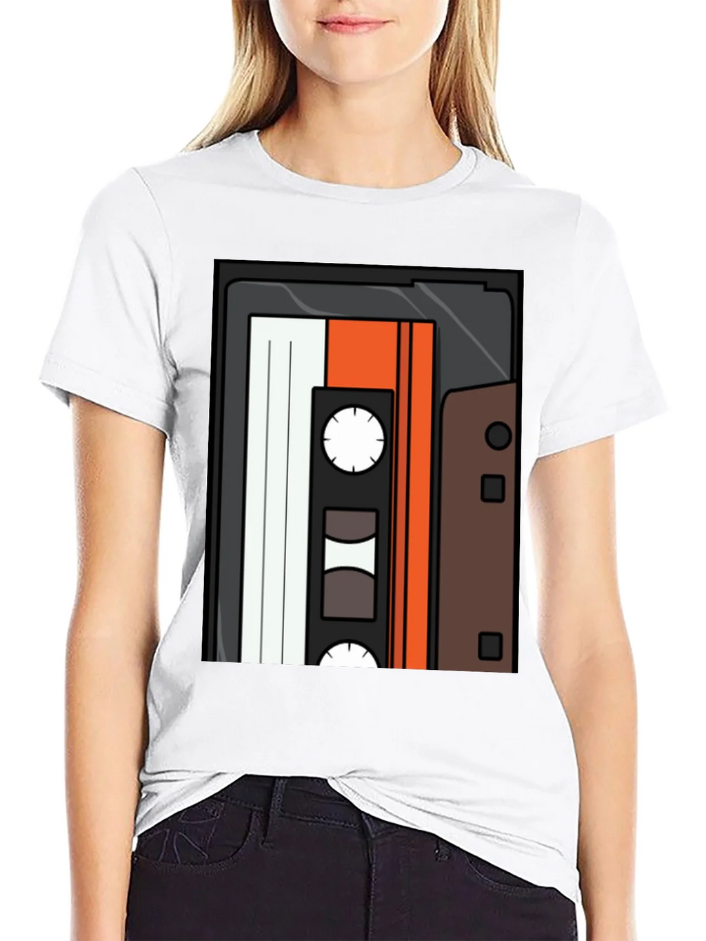 Retro Mixtape Graphic Tee - Classic Cassette T-Shirt product image 7