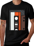 Retro Mixtape Graphic Tee - Classic Cassette T-Shirt product image 1