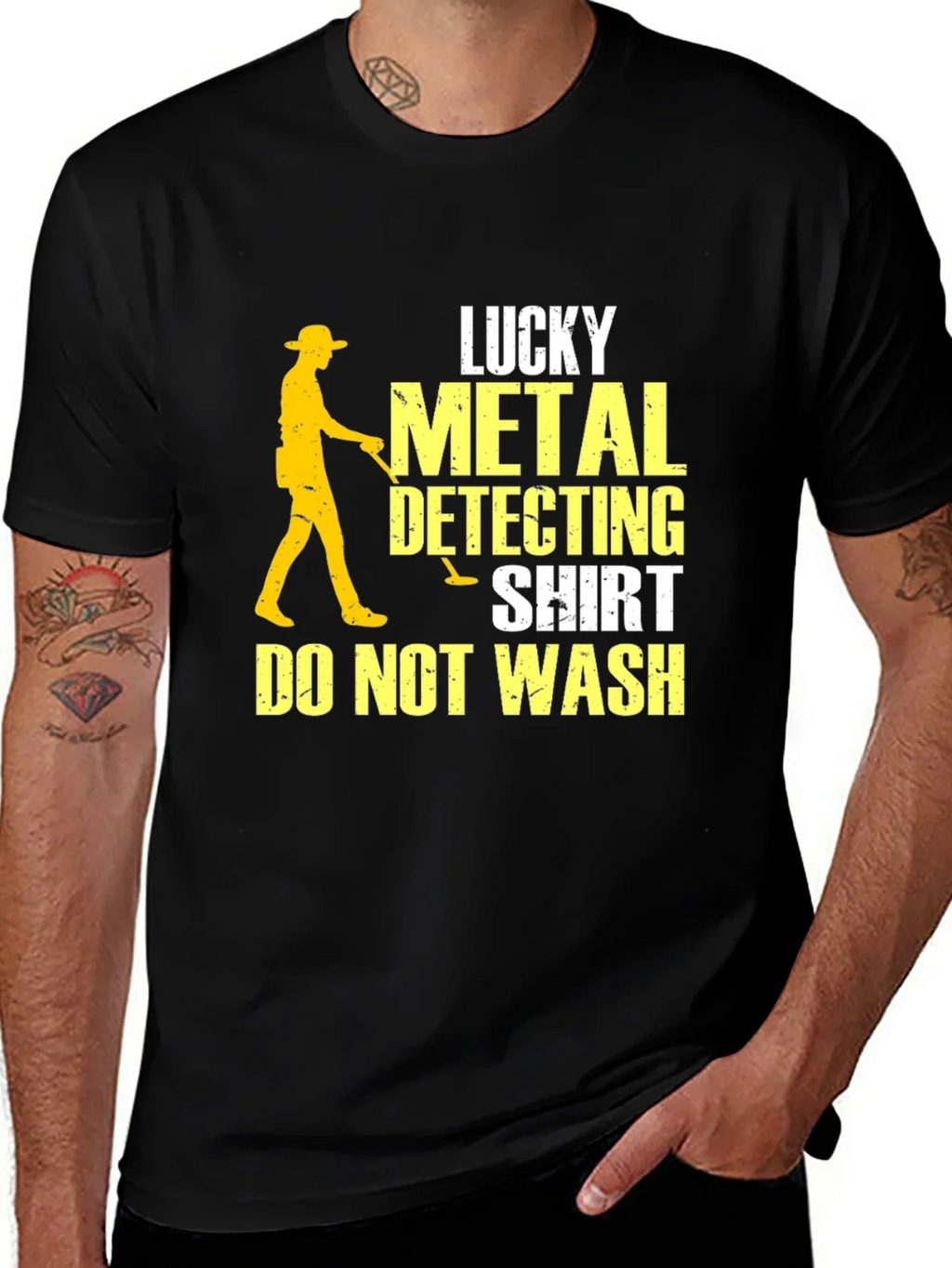 Lucky Metal Detecting Shirt - Do Not Wash Tee product image 1