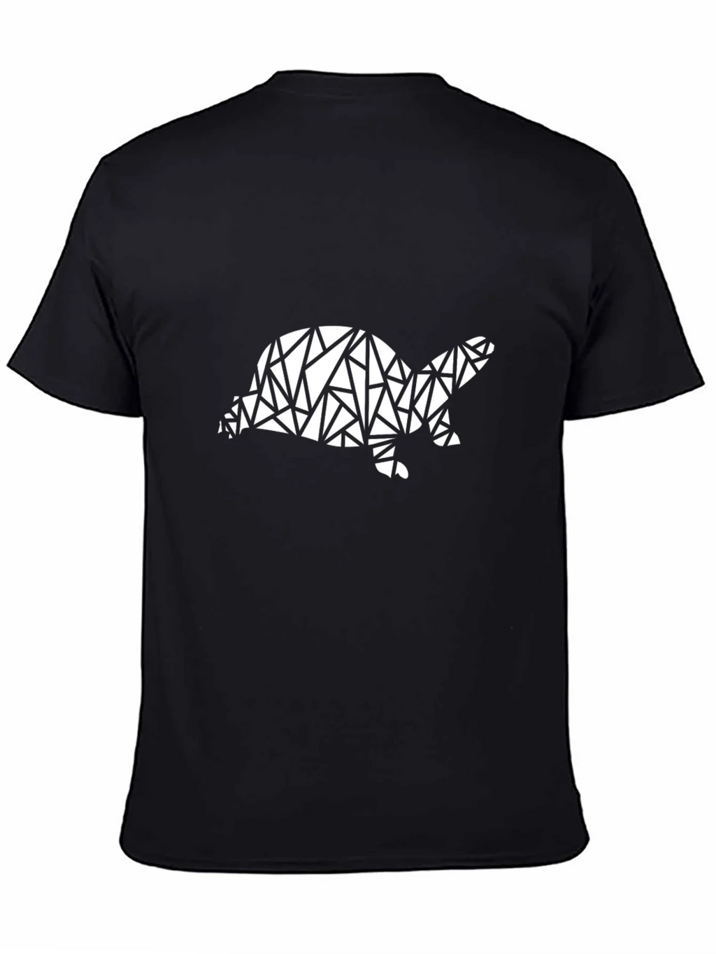 Geometric Turtle Graphic Tee - Modern Style product image 4