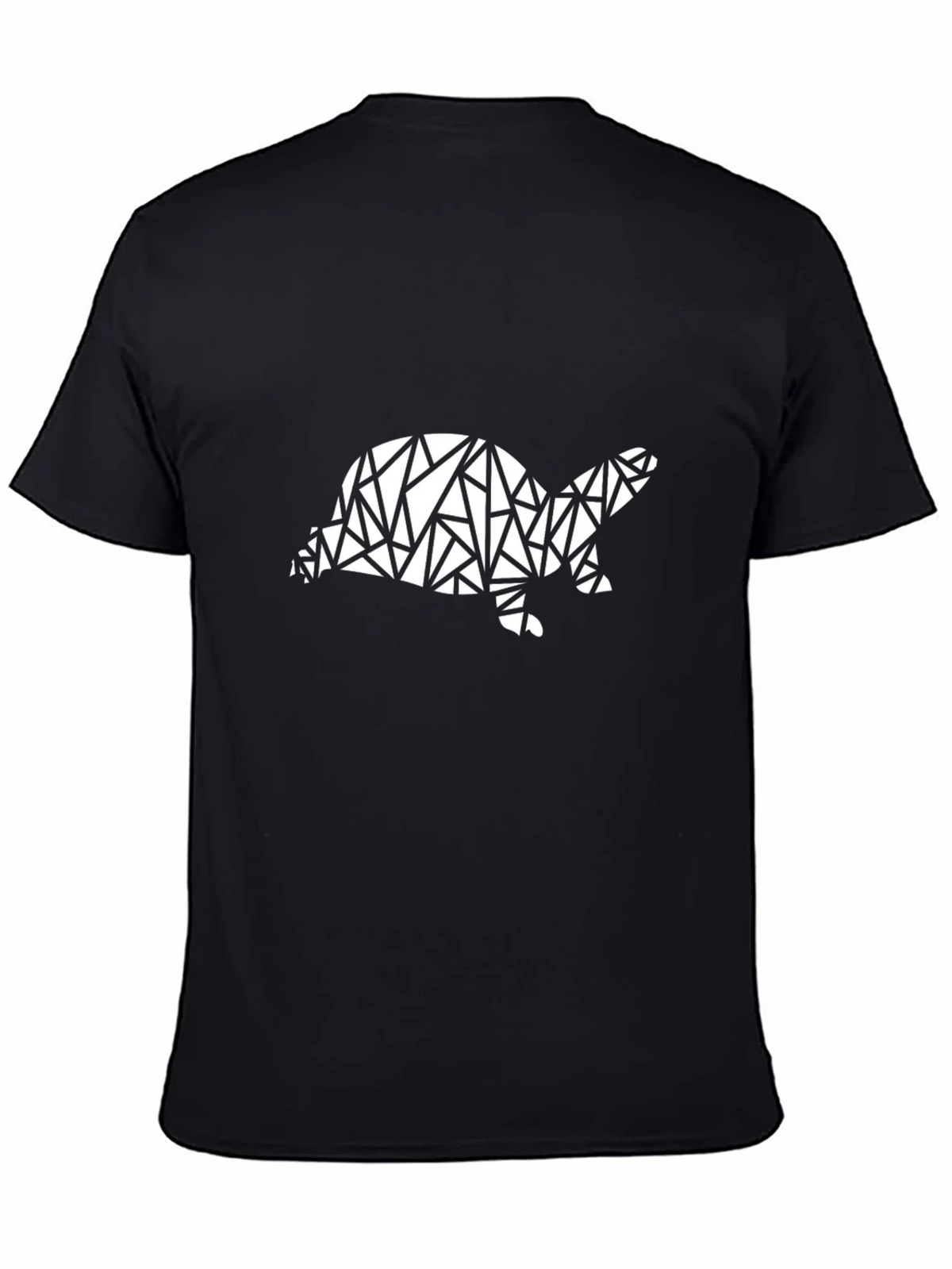 Geometric Turtle Graphic Tee - Modern Style product image 4