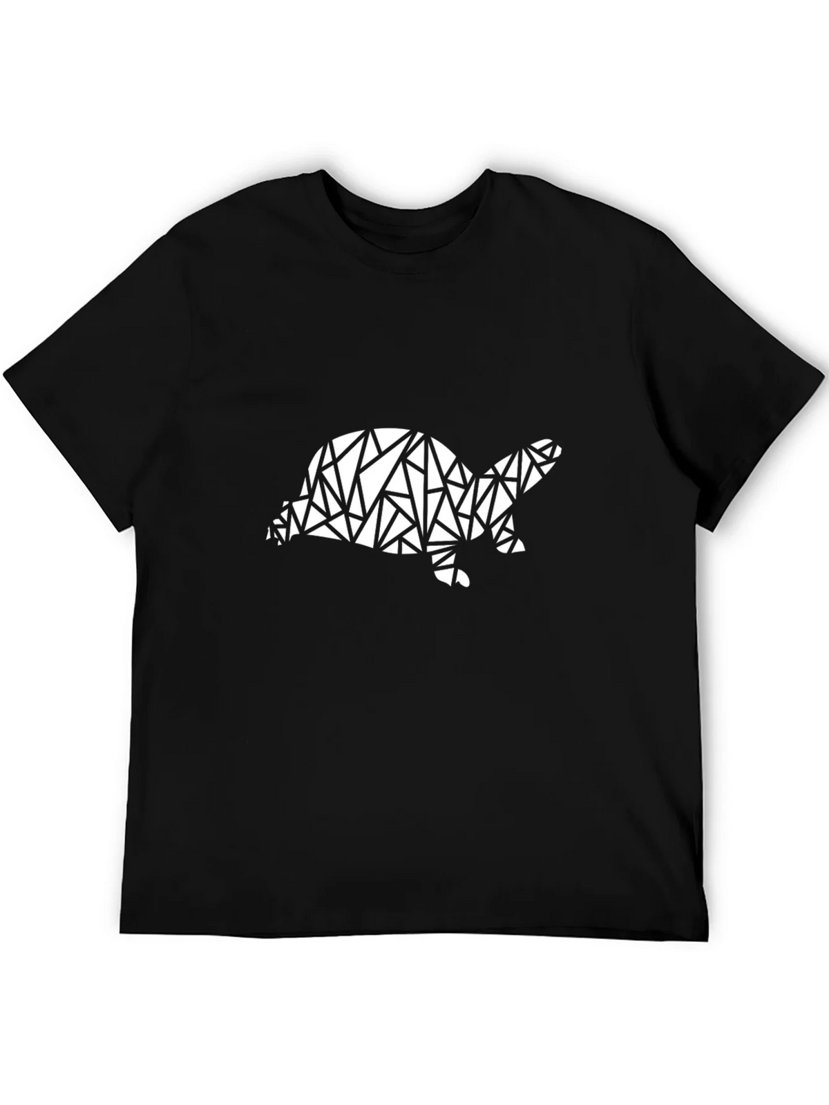 Geometric Turtle Graphic Tee - Modern Style product image 5