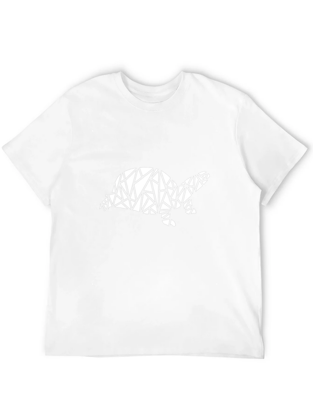 Geometric Turtle Graphic Tee - Modern Style product image 10