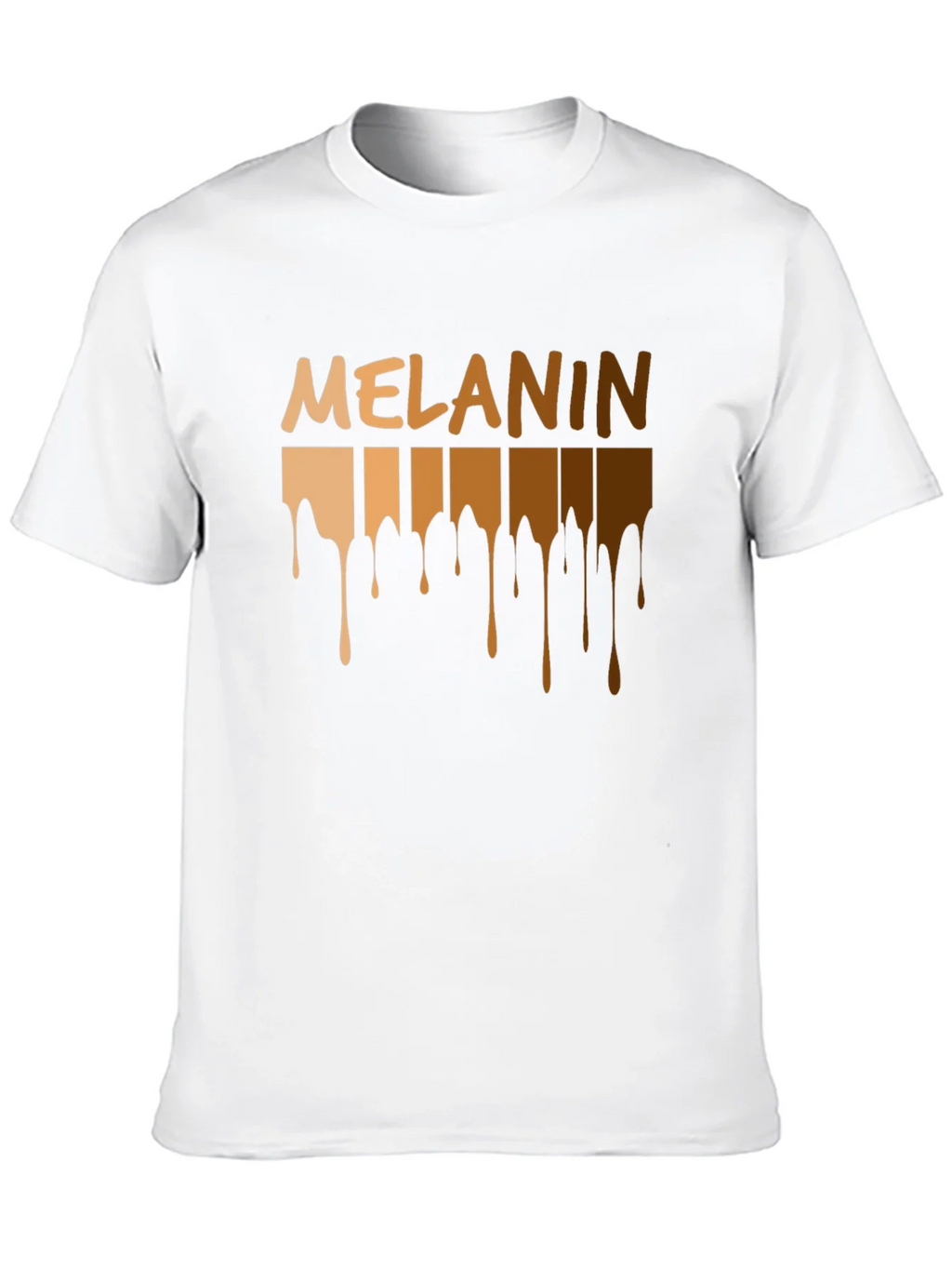 Melanin Drip T-Shirt - Black Pride product image 9