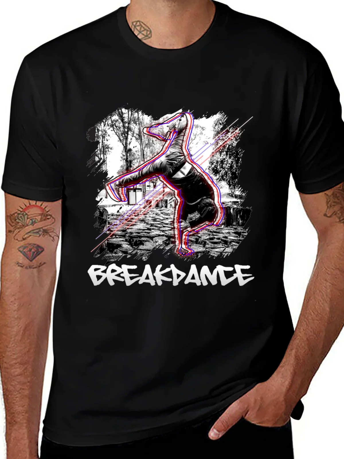 Breakdance Graphic Tee - Urban Streetwear product image 1