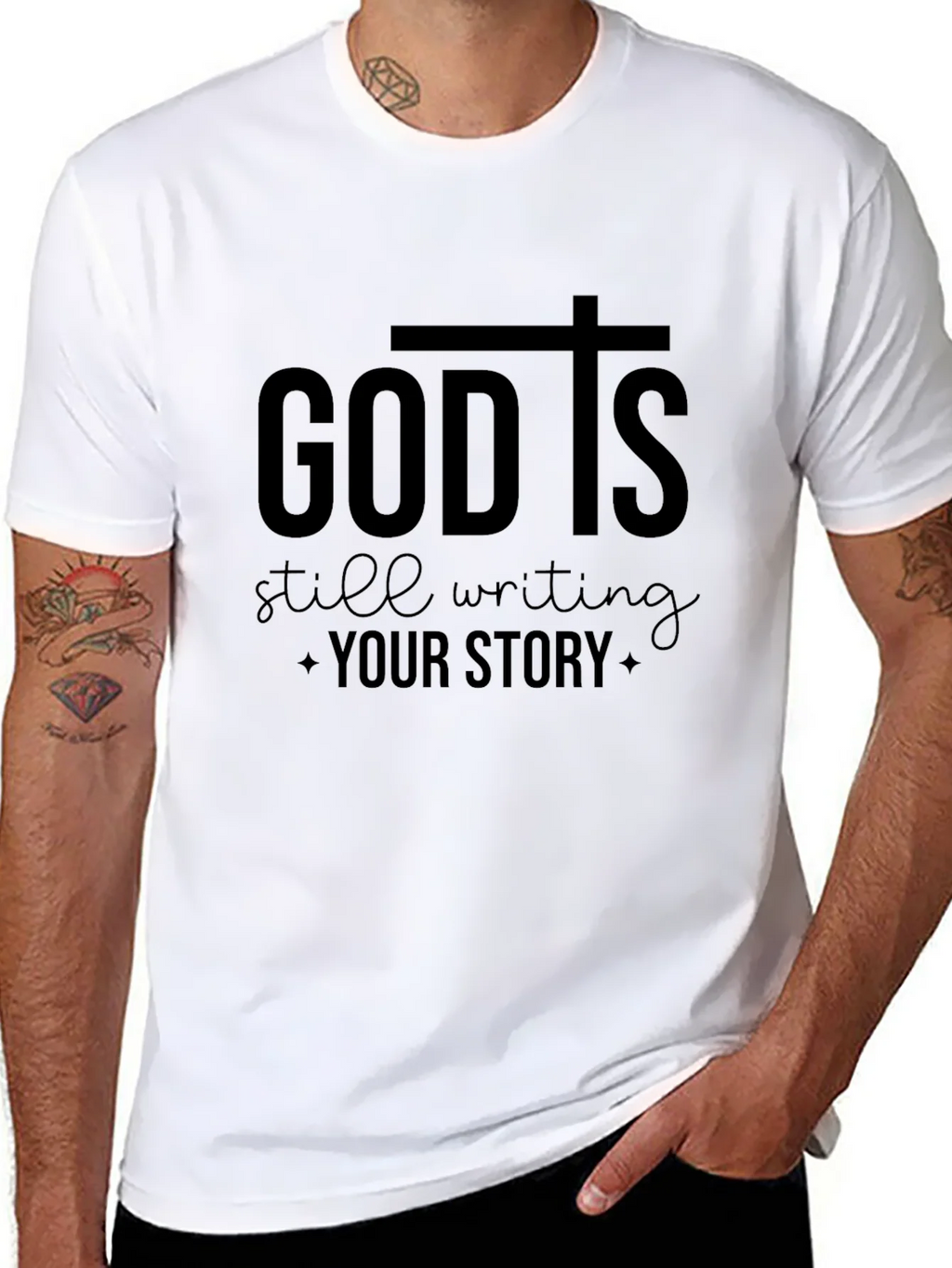 God Is Still Writing Your Story T-Shirt product image 7