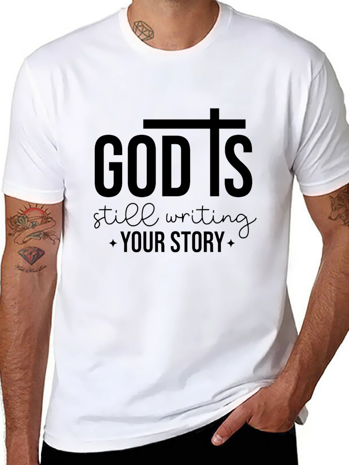 God Is Still Writing Your Story T-Shirt product image 7