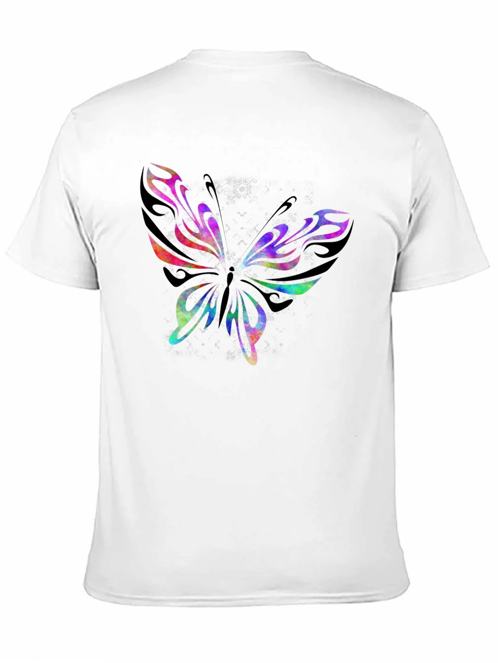 Butterfly Graphic Print Crew Neck T-Shirt product image 9
